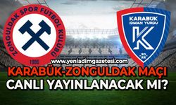 Karabük - Zonguldak maçı canlı yayınlanacak mı?