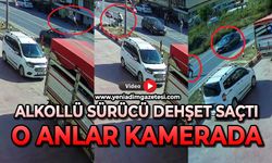 Alkollü sürücünün çarptığı yayayı zıplaması kurtardı
