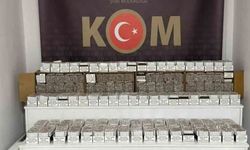 Bin 912 bandrol ile 206 bin 300 makaron ele geçirildi