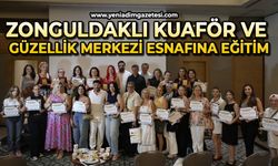 Zonguldaklı kuaför ve güzellik merkezi esnafına eğitim