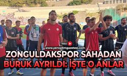 Zonguldakspor sahadan buruk ayrıldı: İşte o anlar