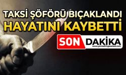 Taksi şoförü bıçaklandı: Hayatını kaybetti