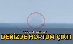 Denizde hortum çıktı