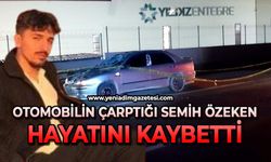 Otomobilin çarptığı tır sürücüsü hayatını kaybetti