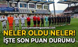 Neler oldu neler: İşte son puan durumu
