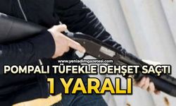 Pompalı tüfekle saldırı: Kanlar içinde hastaneye kaldırıldı