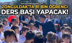 Geri sayım başladı: Zonguldak'ta 81 bin öğrenci ders başı yapacak