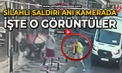 Silahı saldırı anı kamerada: İşte o görüntüler