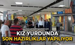 Kız yurdunda son hazırlıklar yapılıyor