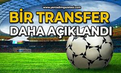 Bir transfer daha açıklandı