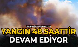 Yangın 48 saattir devam ediyor