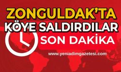 Zonguldak’ta köye saldırdılar