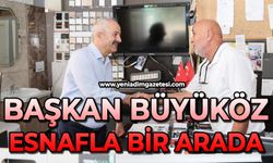Başkan Büyükgöz esnafla bir araya geldi