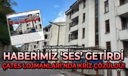 Haberimiz ses getirdi: ÇATES Lojmanları’nda kriz sona erdi