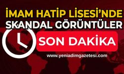 İmam Hatip Lisesi'nde skandal görüntüler: Çıplak dolaştı!