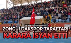 Zonguldakspor taraftarı karara isyan etti