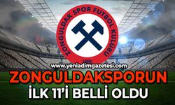 Zonguldakspor'un ilk 11'i belli oldu