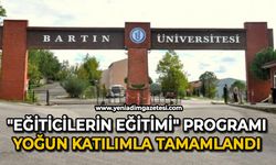 "Eğiticilerin Eğitimi" programı yoğun katılımla tamamlandı