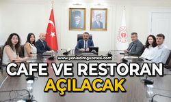 Cafe ve restoran açılacak