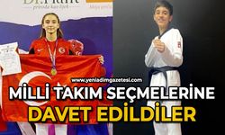 Milli takım seçmelerine davet edildiler
