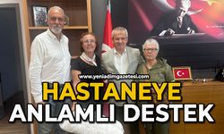 Hastaneye anlamlı destek