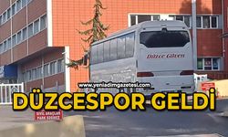 Düzcespor geldi