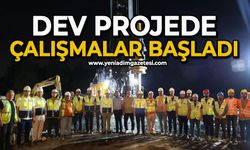 Dev projede çalışmalar başladı