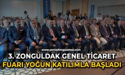 3. Zonguldak Genel Ticaret Fuarı yoğun katılımla başladı