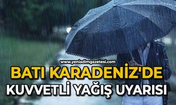 Batı Karadeniz'de kuvvetli yağış uyarısı