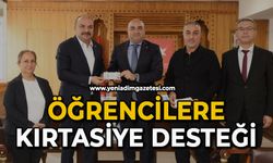 Öğrencilere kırtasiye desteği