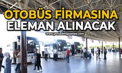 Otobüs firmasına eleman alınacak