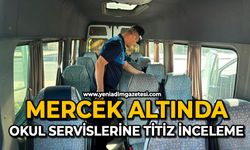 Okul servislerine titiz inceleme