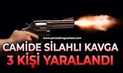 Camide silahlı kavga: 3 yaralı