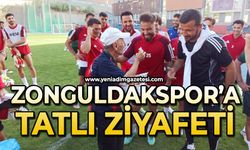 Zonguldakspor'a tatlı ziyafeti