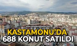 Ağustos ayında 688 konut satıldı
