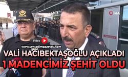 Vali Bektaşoğlu'ndan göçükle ilgili açıklama