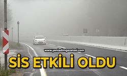 Sis etkili oldu