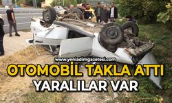 Otomobil takla attı: 2 yaralı