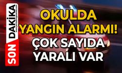 Okulda yangın alarmı: Çok sayıda yaralı var