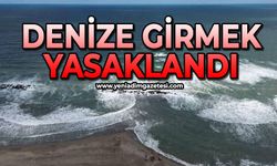Denize girişler yasaklandı