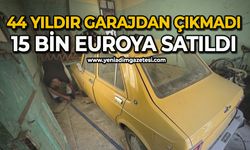 44 yıldır garajda korundu, 15 bin euroya satıldı