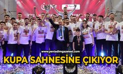 Kupa sahnesine çıkıyor