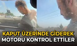 Kaput üzerinde giderek motoru kontrol ettiler