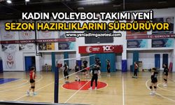 Kadın Voleybol Takımı, yeni sezon hazırlıklarını sürdürüyor