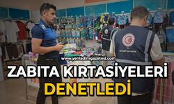 Zabıta, kırtasiyeleri denetledi