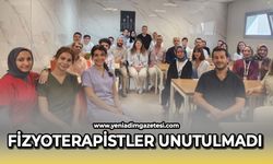 Fizyoterapistler unutulmadı
