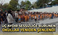 Okullarda sessizlik bozuldu