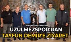 Üzülmezspor'dan Tayfun Demir'e ziyaret