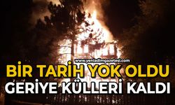 Bir tarih yok oldu, geriye külleri kaldı