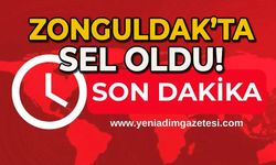 Zonguldak’ta sel oldu